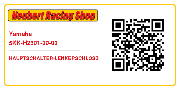 Yamaha 5KK-H2501-00-00