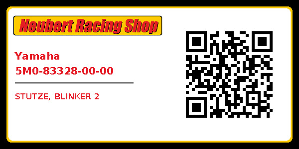 Yamaha 5M0-83328-00-00