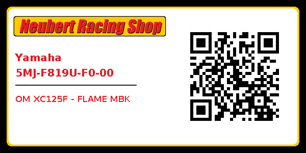 Yamaha 5MJ-F819U-F0-00