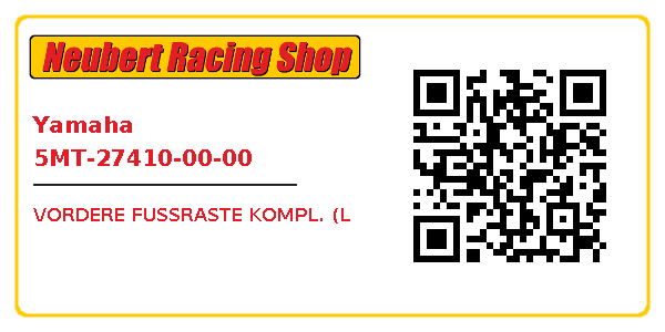 Yamaha 5MT-27410-00-00