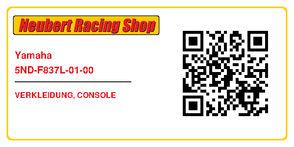 Yamaha 5ND-F837L-01-00