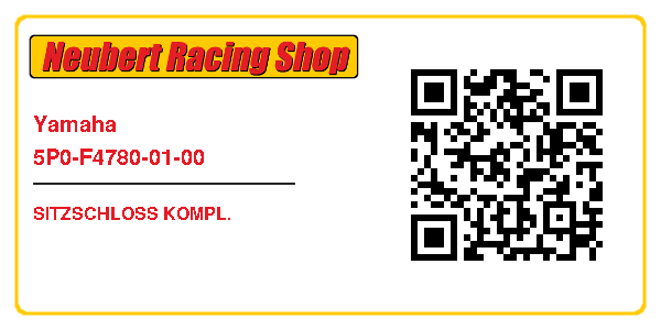 Yamaha 5P0-F4780-01-00