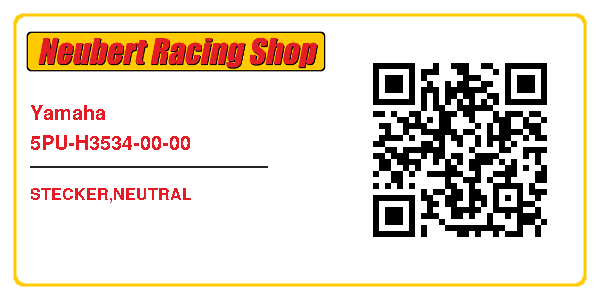 Yamaha 5PU-H3534-00-00