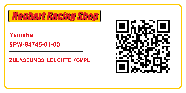 Yamaha 5PW-84745-01-00