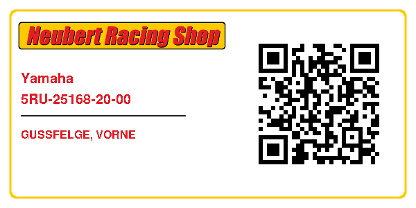 Yamaha 5RU-25168-20-00