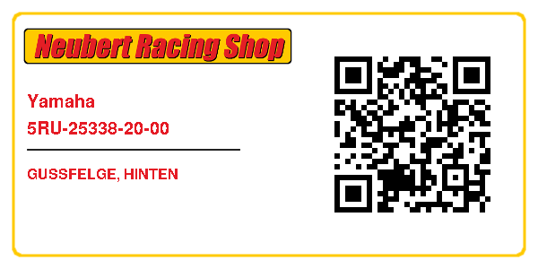 Yamaha 5RU-25338-20-00