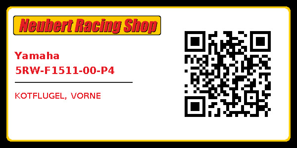 Yamaha 5RW-F1511-00-P4
