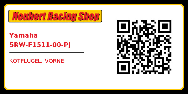 Yamaha 5RW-F1511-00-PJ