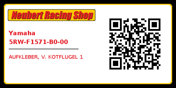 Yamaha 5RW-F1571-B0-00