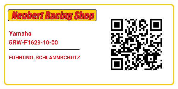 Yamaha 5RW-F1629-10-00