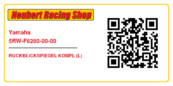 Yamaha 5RW-F6280-00-00