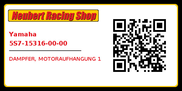 Yamaha 5S7-15316-00-00