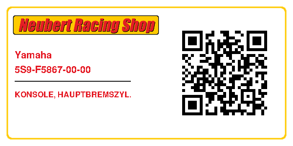 Yamaha 5S9-F5867-00-00