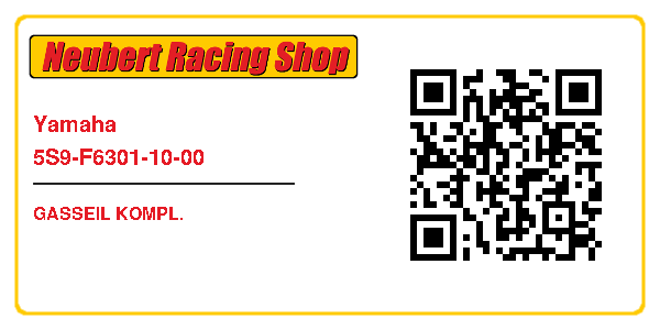 Yamaha 5S9-F6301-10-00