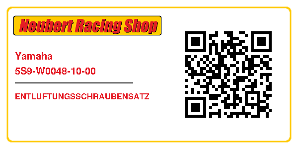 Yamaha 5S9-W0048-10-00