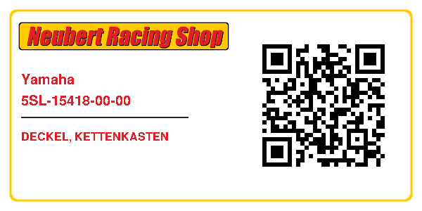 Yamaha 5SL-15418-00-00
