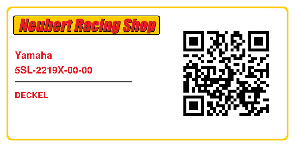 Yamaha 5SL-2219X-00-00