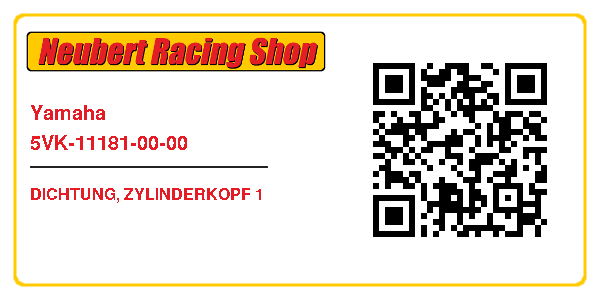 Yamaha 5VK-11181-00-00