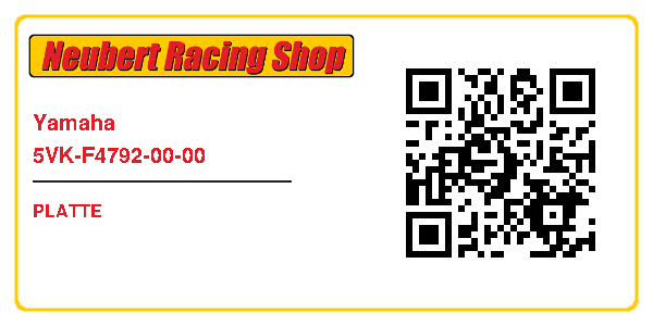 Yamaha 5VK-F4792-00-00