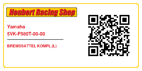 Yamaha 5VK-F580T-00-00