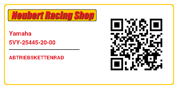 Yamaha 5VY-25445-20-00