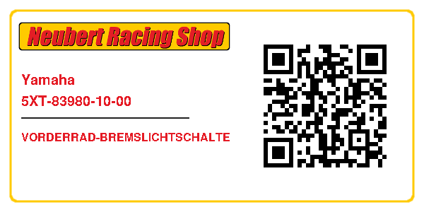 Yamaha 5XT-83980-10-00