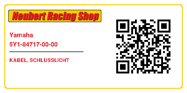 Yamaha 5Y1-84717-00-00
