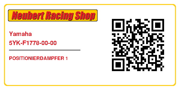 Yamaha 5YK-F1778-00-00