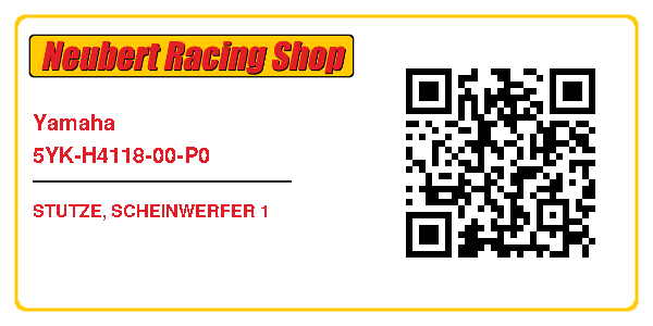 Yamaha 5YK-H4118-00-P0