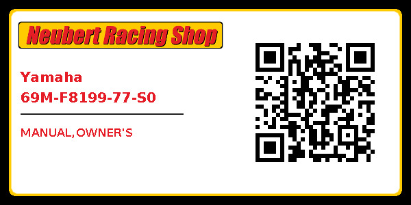 Yamaha 69M-F8199-77-S0