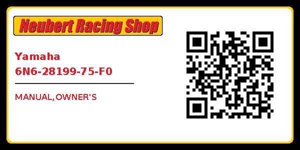 Yamaha 6N6-28199-75-F0