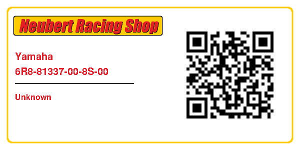 Yamaha 6R8-81337-00-8S-00