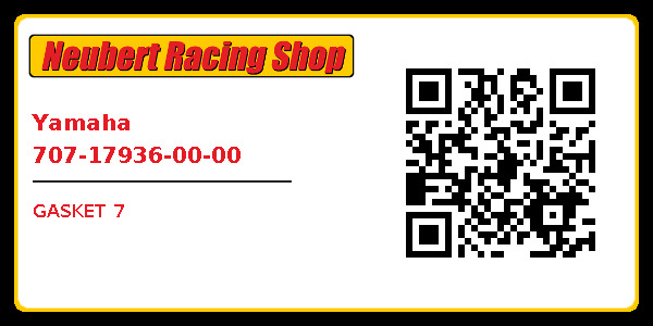 Yamaha 707-17936-00-00