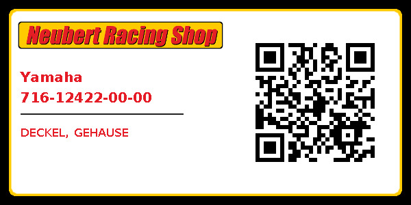 Yamaha 716-12422-00-00