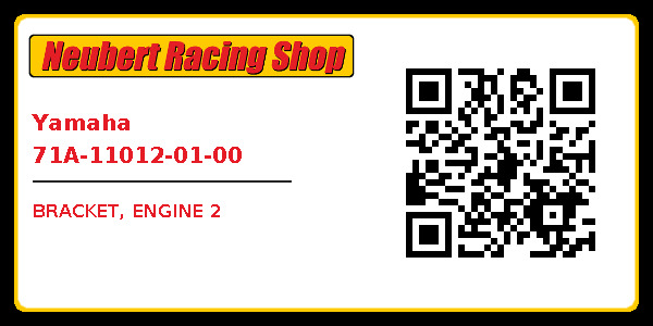 Yamaha 71A-11012-01-00