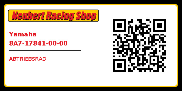 Yamaha 8A7-17841-00-00