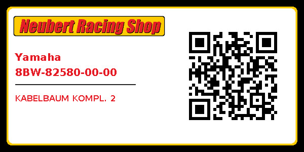 Yamaha 8BW-82580-00-00
