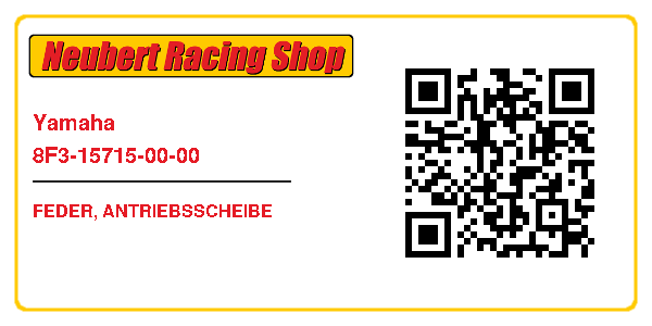 Yamaha 8F3-15715-00-00