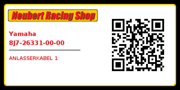 Yamaha 8J7-26331-00-00