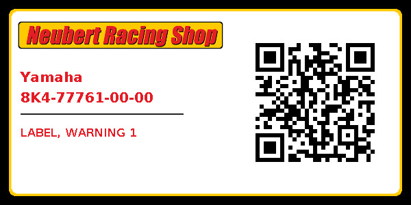 Yamaha 8K4-77761-00-00