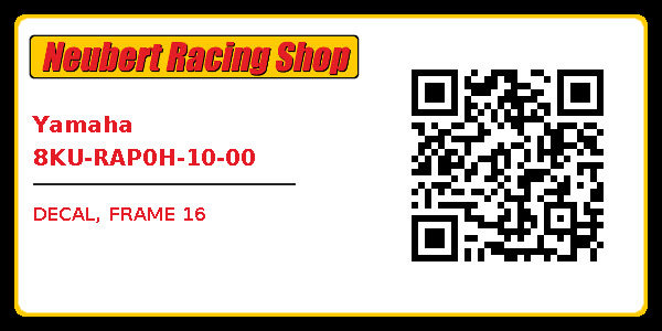 Yamaha 8KU-RAP0H-10-00
