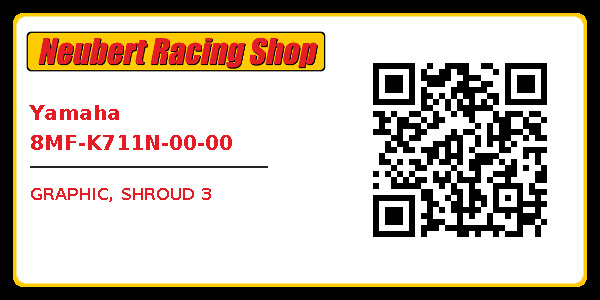Yamaha 8MF-K711N-00-00