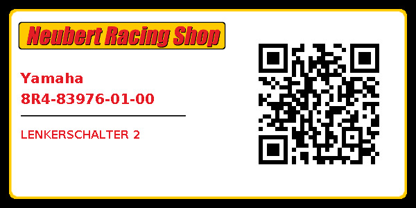 Yamaha 8R4-83976-01-00