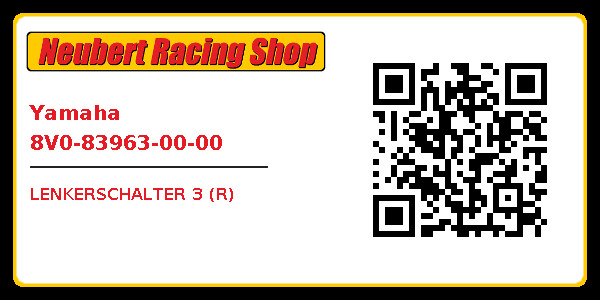 Yamaha 8V0-83963-00-00