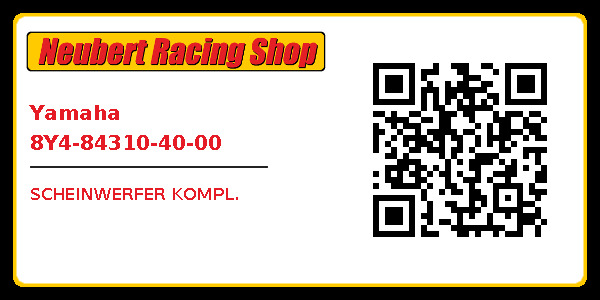 Yamaha 8Y4-84310-40-00