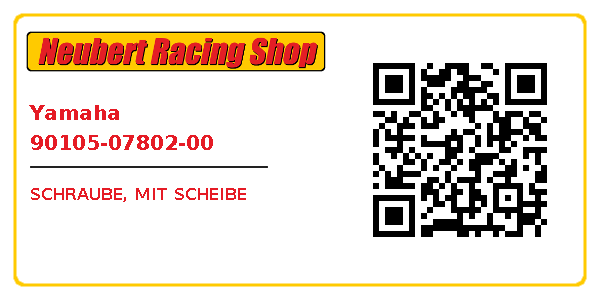 Yamaha 90105-07802-00