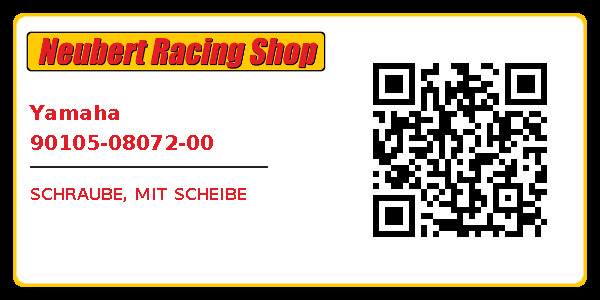 Yamaha 90105-08072-00
