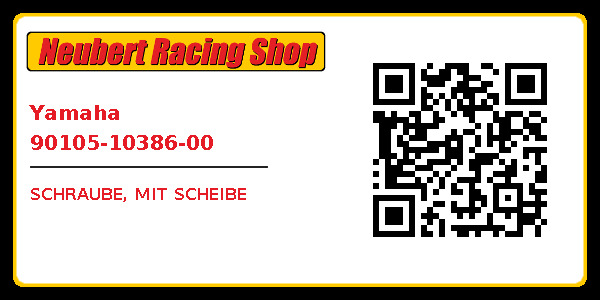 Yamaha 90105-10386-00