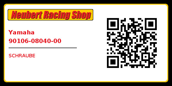 Yamaha 90106-08040-00