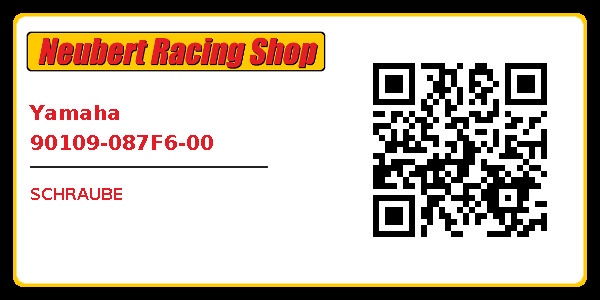 Yamaha 90109-087F6-00